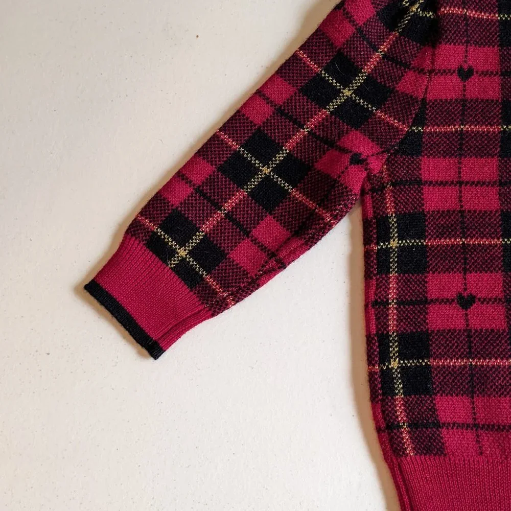 Ralph Lauren Baby Wool Plaid Cardigan
